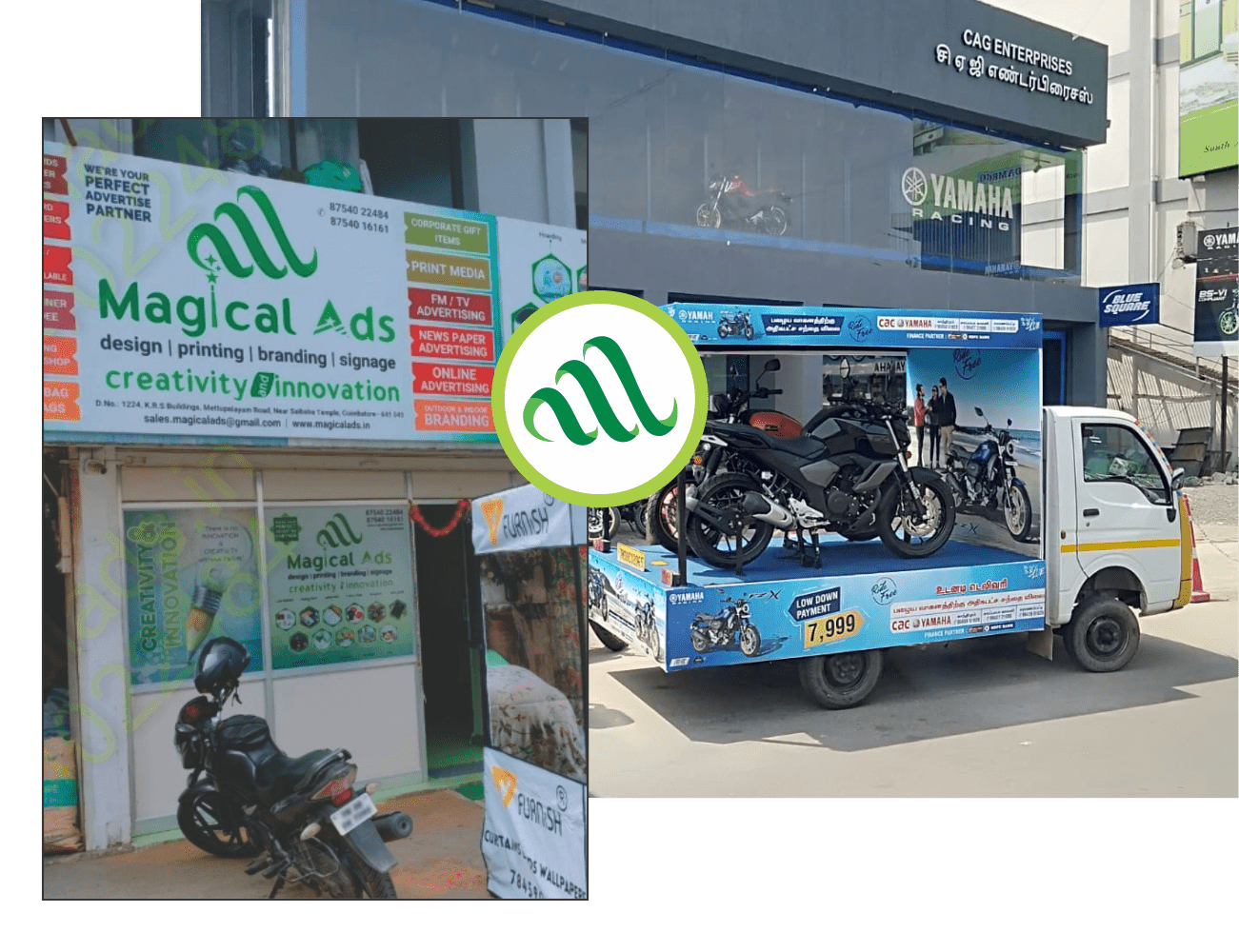 Best mobile van branding services in Coimbatore