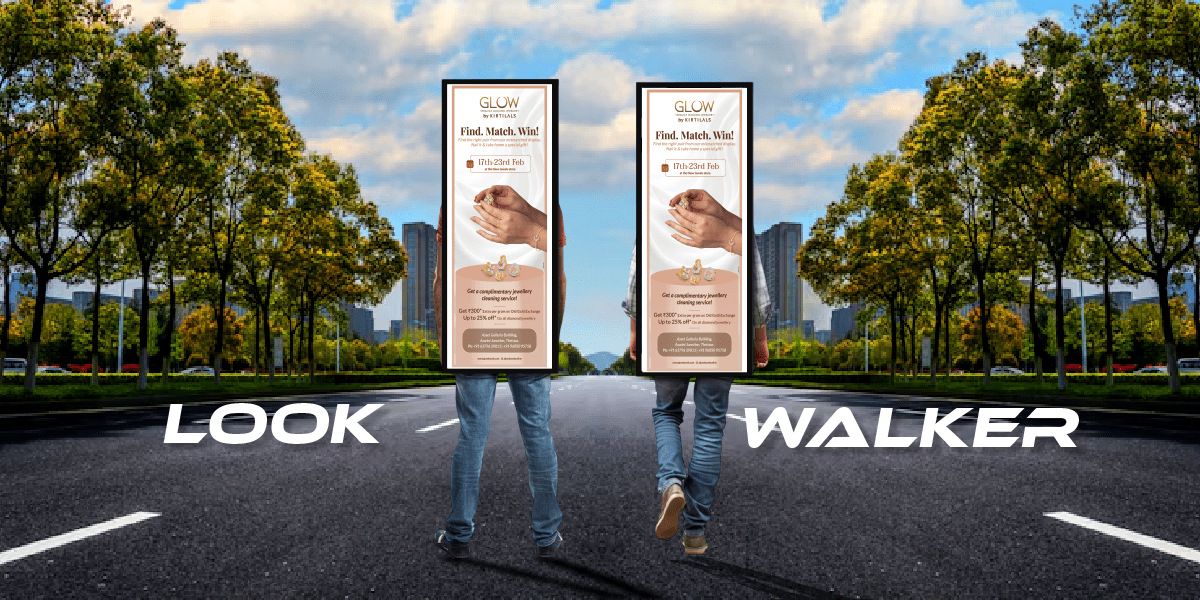 Human banner promotion team in Coimbatore