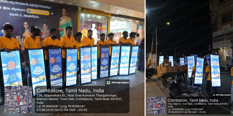 Affordable Look Walker and Human Banner Ads in Coimbatore