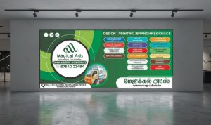 Fabric lightbox display boards manufacture in magical ads