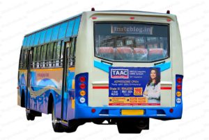 bus back sticker branding in coimbatore