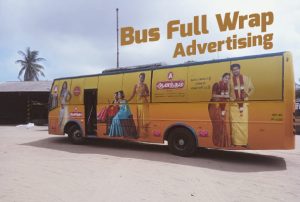 bus full wrap ad in coimbatore